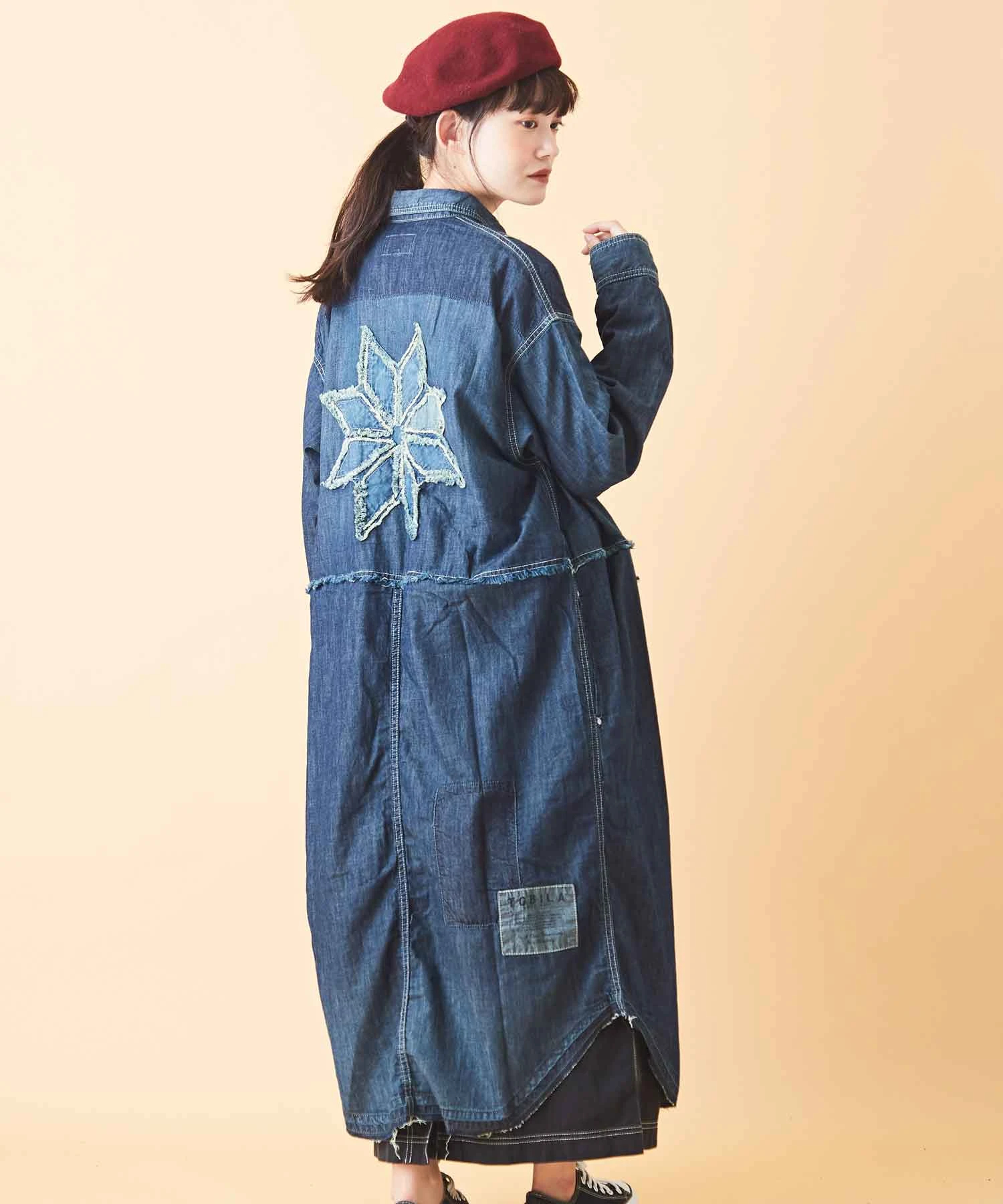 7 5オンスデニム 2way リメイク風 ワンピース Tobila トビラ のドレス通販 Tokyo Outlet Week Online