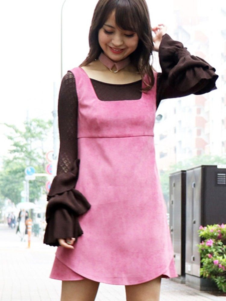 ベロアコンパクトジャンスカ Dazzlin ダズリン のワンピース通販 Tokyo Outlet Week Online