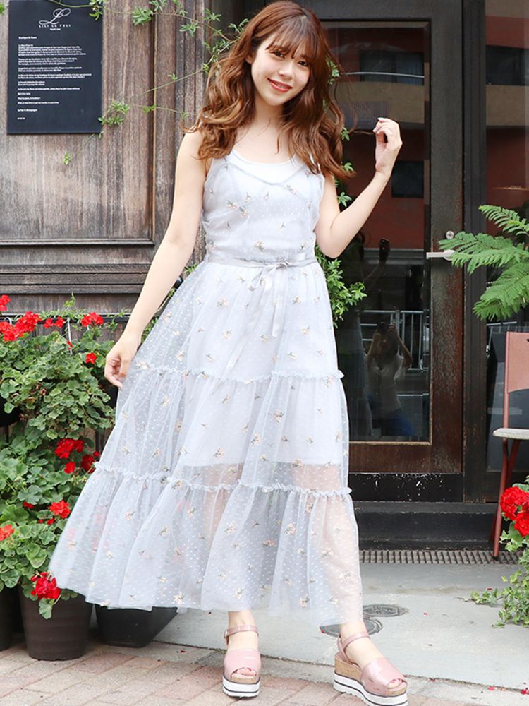 ドットシアーティアードドレス Dazzlin ダズリン のワンピース通販 Tokyo Outlet Week Online ドットシアーティアードドレス Dazzlin ダズリン のワンピース通販 Tokyo Outlet Week Online