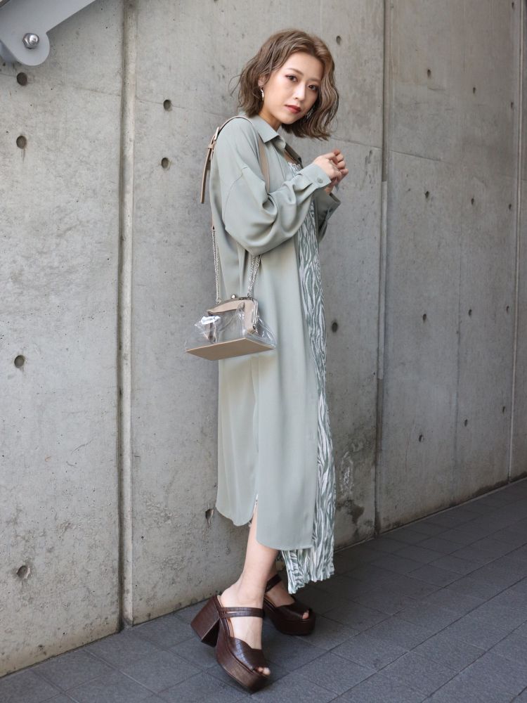 ロングシャツキャミワンピース Murua ムルーア のワンピース通販 Tokyo Outlet Week Online