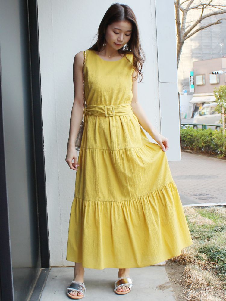 ティアードマキシワンピース Mercuryduo マーキュリーデュオ のワンピース通販 Tokyo Outlet Week Online