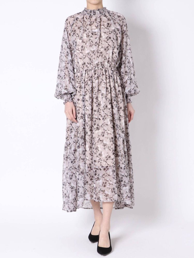 ニットコルセット付フラワープリントロングワンピース Mercuryduo マーキュリーデュオ のワンピース通販 Tokyo Outlet Week Online
