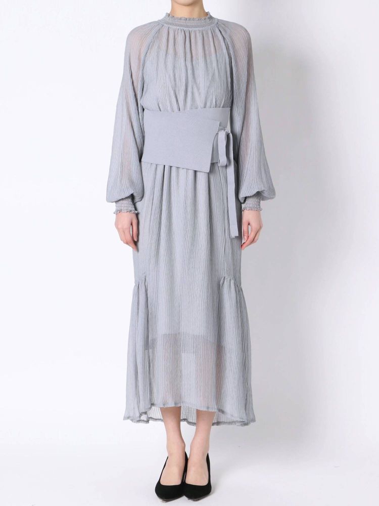 ニットコルセット付プリーツロングワンピース Mercuryduo マーキュリーデュオ のワンピース通販 Tokyo Outlet Week Online