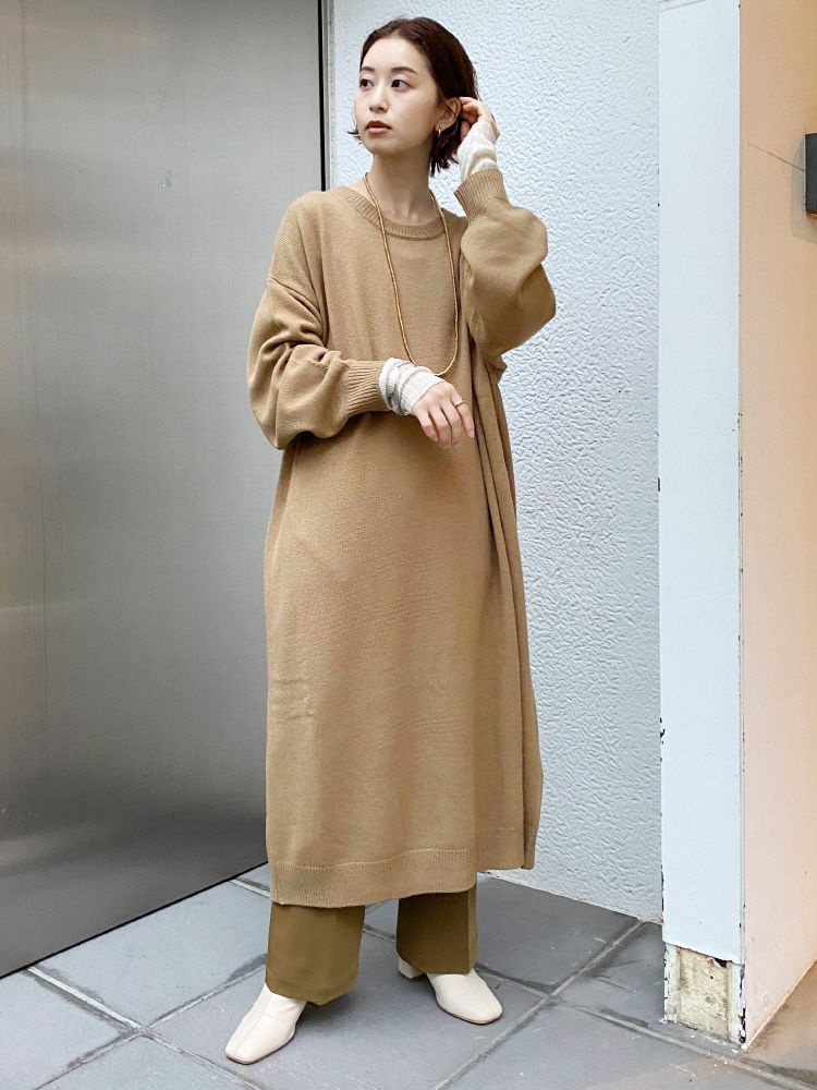 スリーブボリュームニットワンピース Ungrid アングリッド のワンピース通販 Tokyo Outlet Week Online