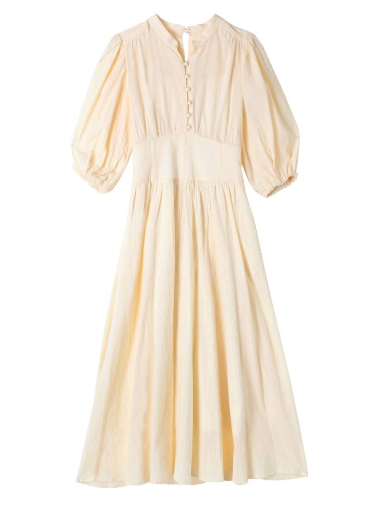 ウエストカッティングボリュームスリーブワンピース Lagunamoon ラグナムーン のワンピース通販 Tokyo Outlet Week Online