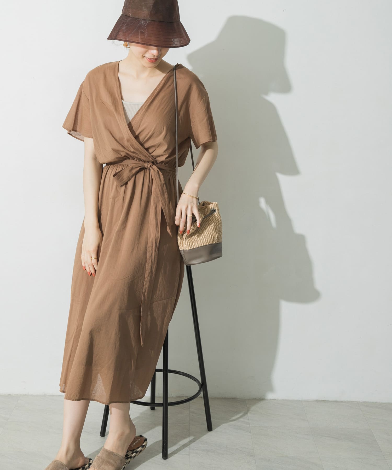 コットンカシュクールワンピース Urban Research アーバンリサーチ のワンピース通販 Tokyo Outlet Week Online