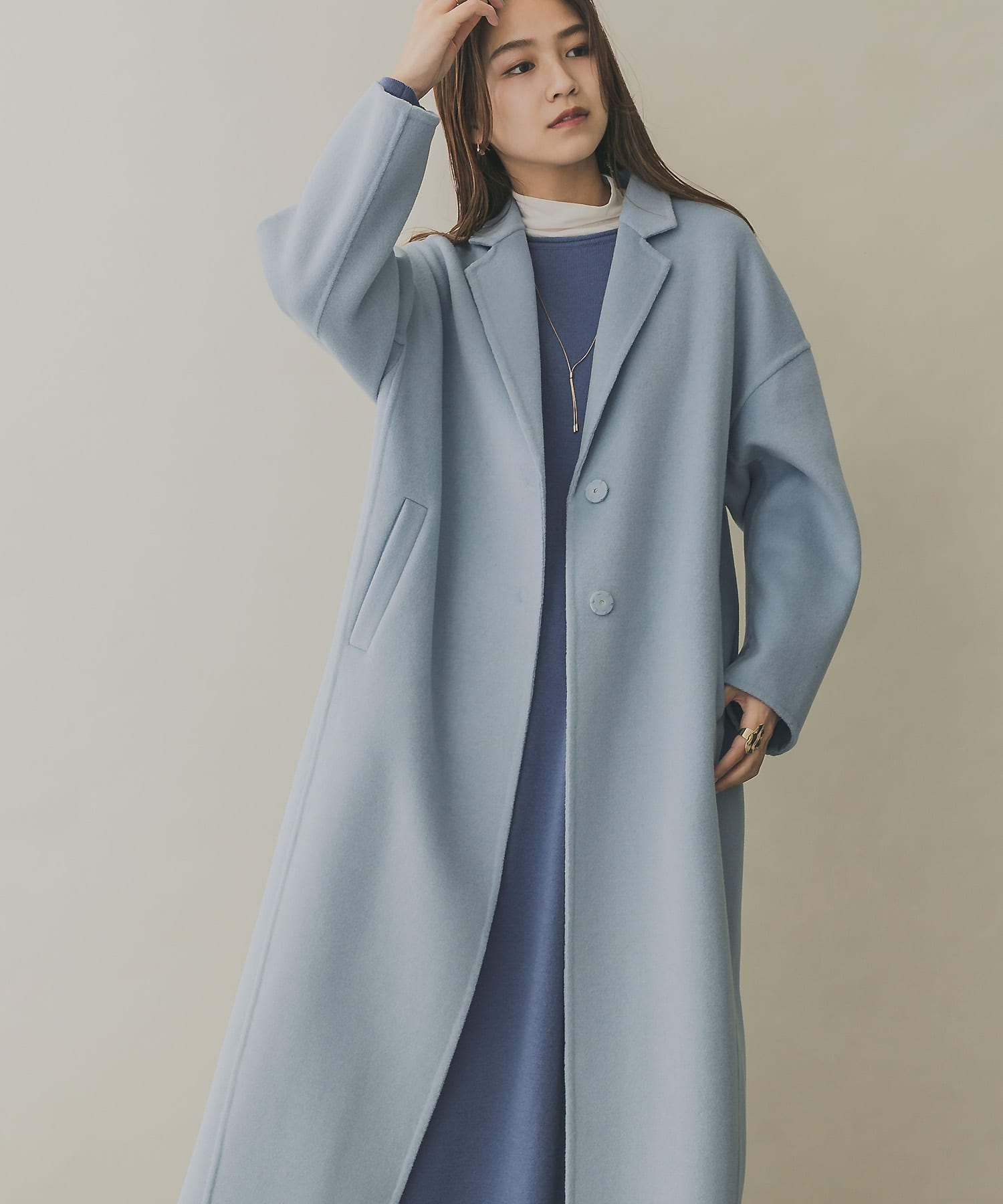 Kbf ロングチェスターコート Kbf ケービーエフ のその他コート通販 Tokyo Outlet Week Online